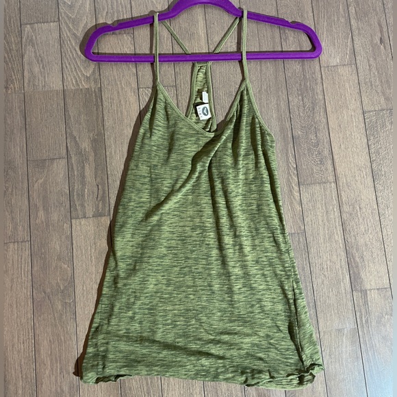 Roxy Green Tank Top, Singlet, Size Medium - Picture 4 of 7
